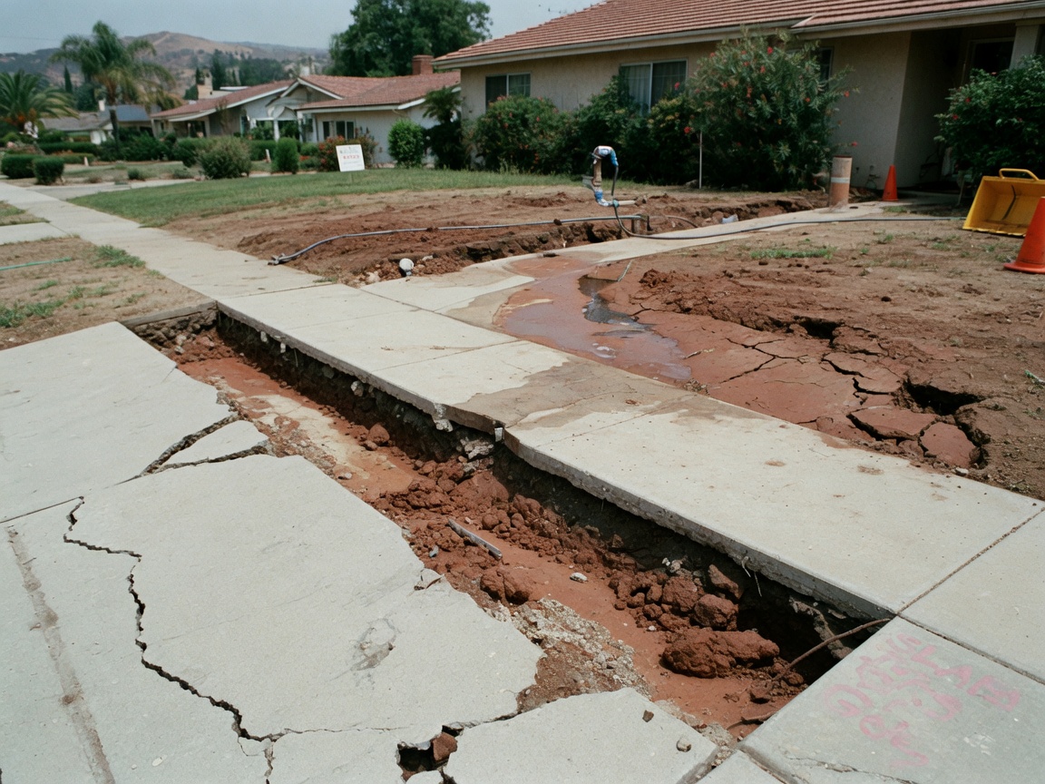 Soil Movement and Slab Leak Risks Around Brea