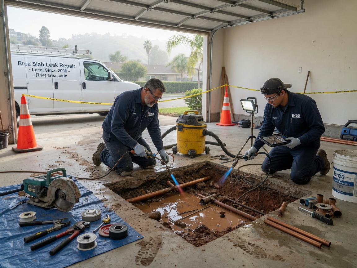 Slab Leak Repair in Eagle Hills