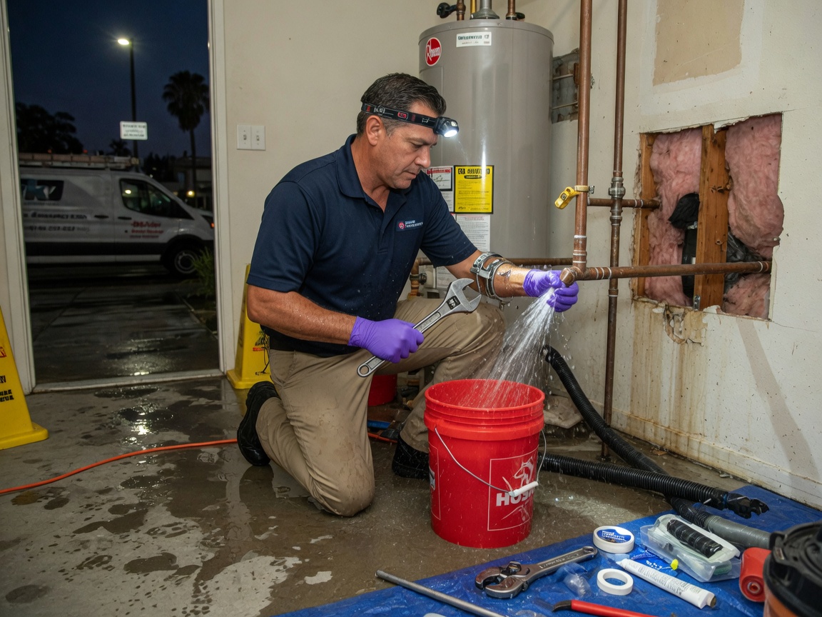 Slab Leak Repair in Portarosa
